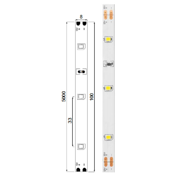 Светодиодная лента ELF 150 SMD 2835