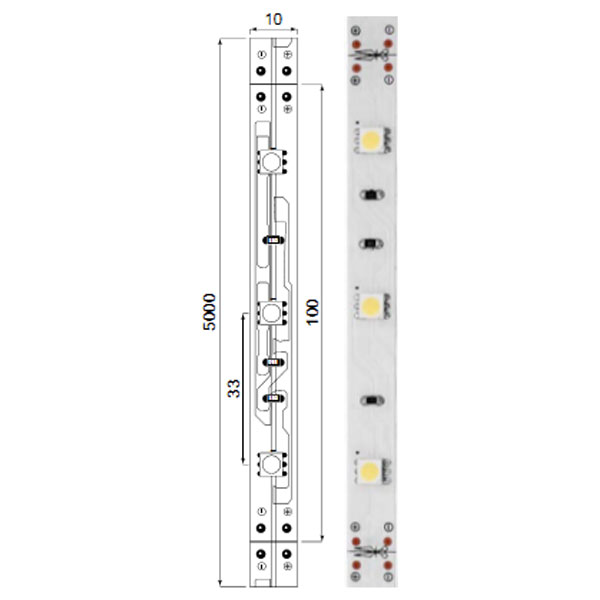 Светодиодная лента ELF 150 SMD 5050