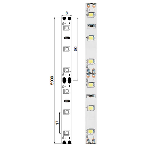 Светодиодная лента ELF 300 SMD 2835